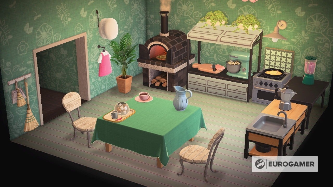 Animal Crossing kitchen furniture How to design a kitchen and get the